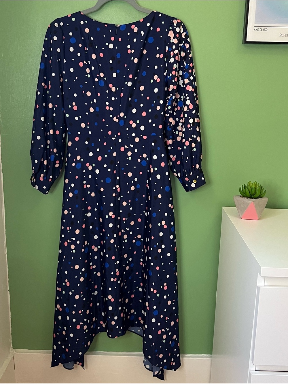 Eliza J Scatter Polka dot Dress Size 4 - Picture 10 of 10